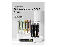 Royce Minute Disposable Puffs Pods 3500 Puffs