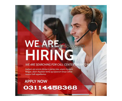 Jobs Available For Call Center, Hiring Male + Femal